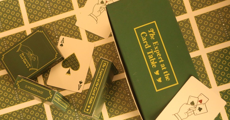 The Expert At The Card Table Playing Cards - Limited Edition 