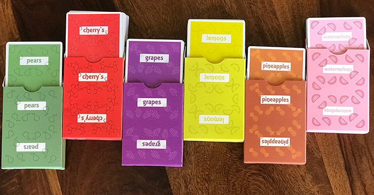 FLAVORS CARDS